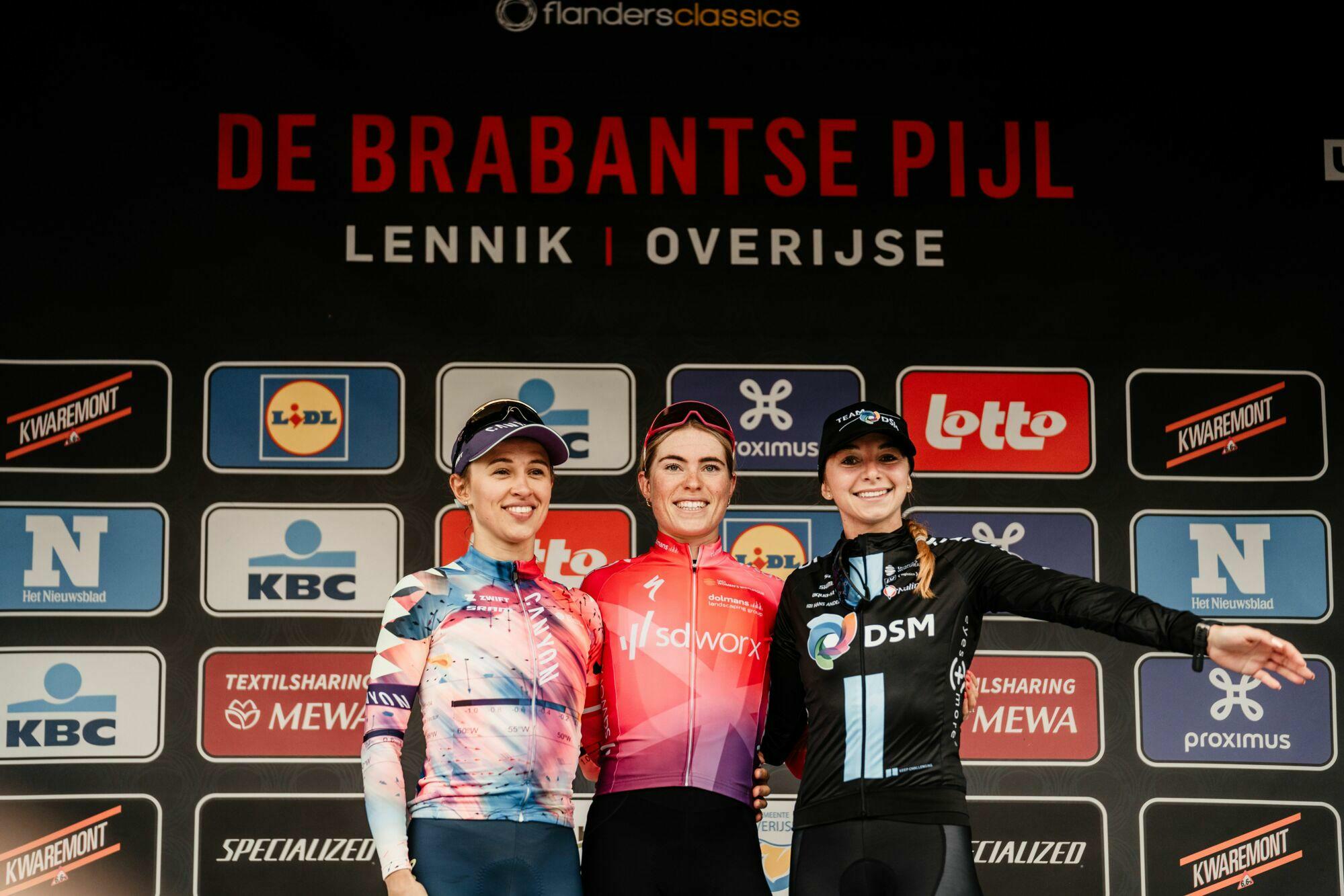 Will Vollering crown herself as record holder in De Brabantse Pijl?